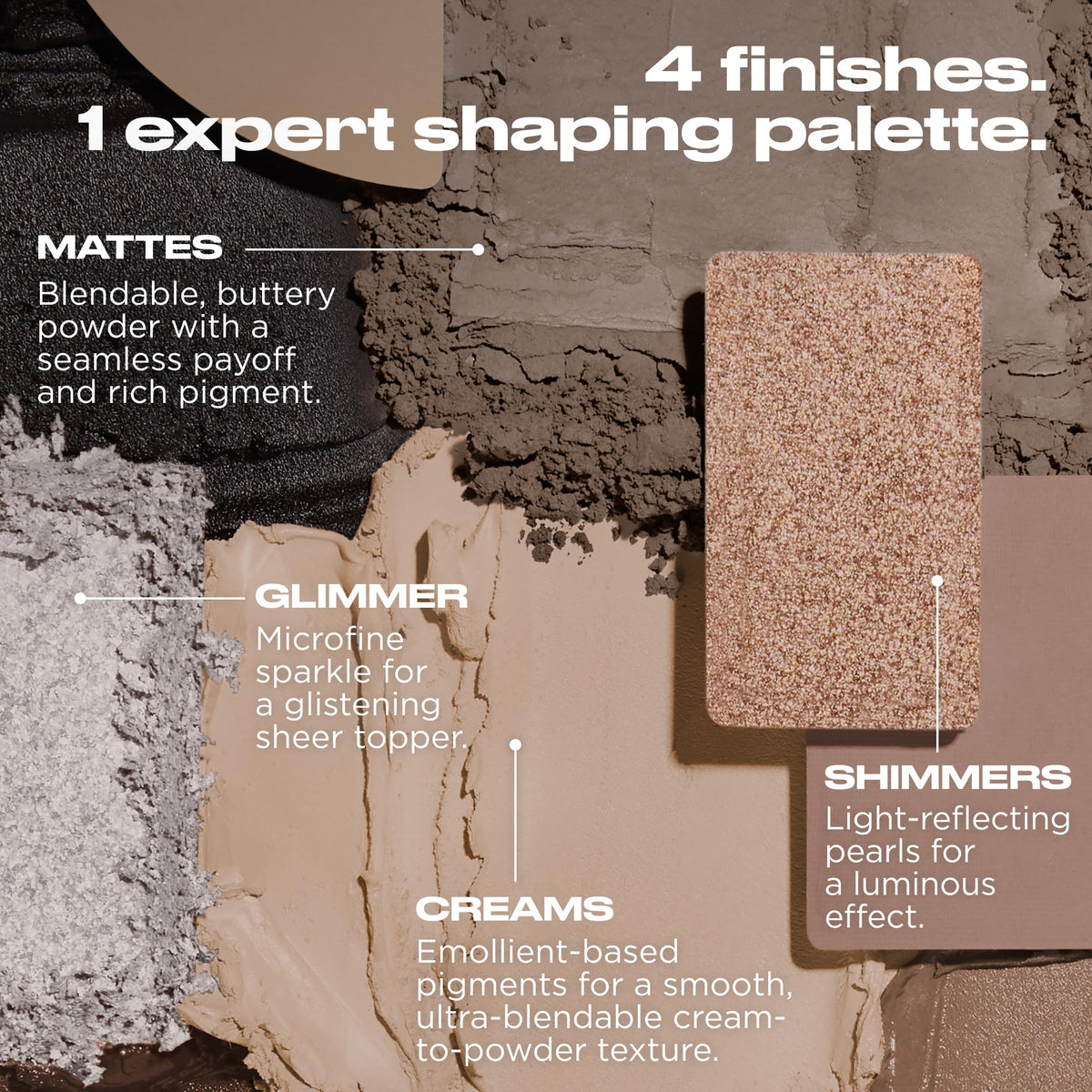 Urban Decay face contour demo with palette shades showing multiuse sculpting benefit