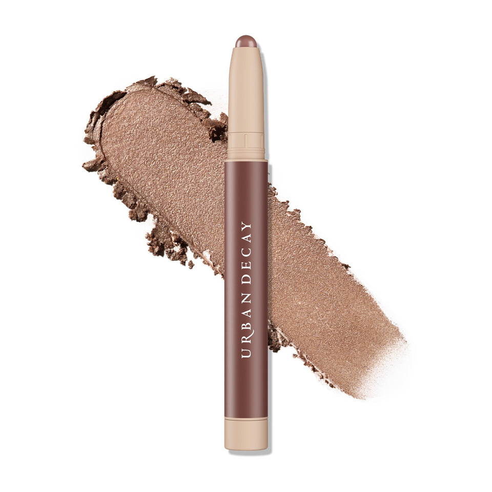URBAN DECAY front packaging showing sleek stick, easy storage benefit