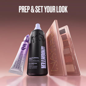 URBAN DECAY product label and back packaging of Naked 3 Mini showing ingredients and details