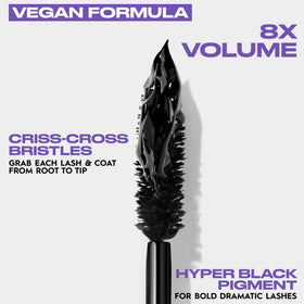 Urban Decay brush detail with bristles coated to show even application and clump-free finish