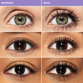 Urban Decay wand detail with tapered fluffy brush that lifts and coats lashes for dramatic volume