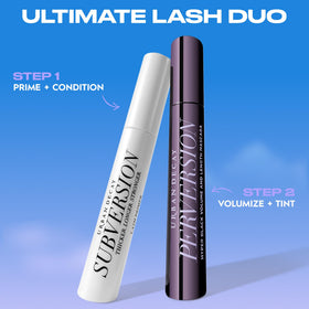 Urban Decay mascara paired with eyeliner showing complementary products for intense eye looks