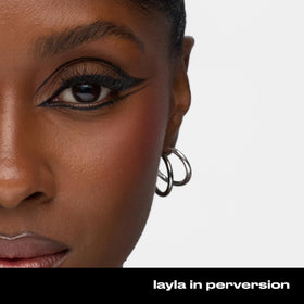 Urban Decay perversion smudged smoky eye showing blendable versatility