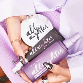 Urban Decay primer applied under foundation showing improved makeup hold