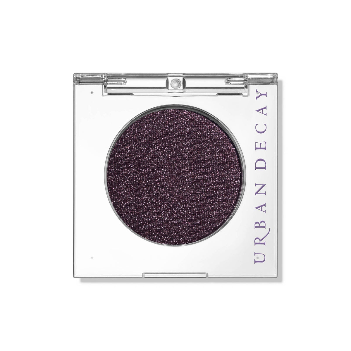 Urban Decay Ride front pan showing deep brown shimmer and purple shift for bold color
