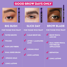 Urban Decay styled brows in lifestyle shot showing all-day wearable look