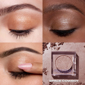 Urban Decay close-up texture of micro-fine glitter highlighting smooth, non-chunky finish