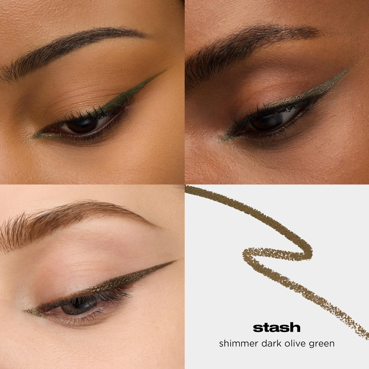URBAN DECAY close-up of Stash tip illustrating creamy glide for precise application