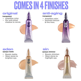 Urban Decay travel-sized tube and cap for portable priming