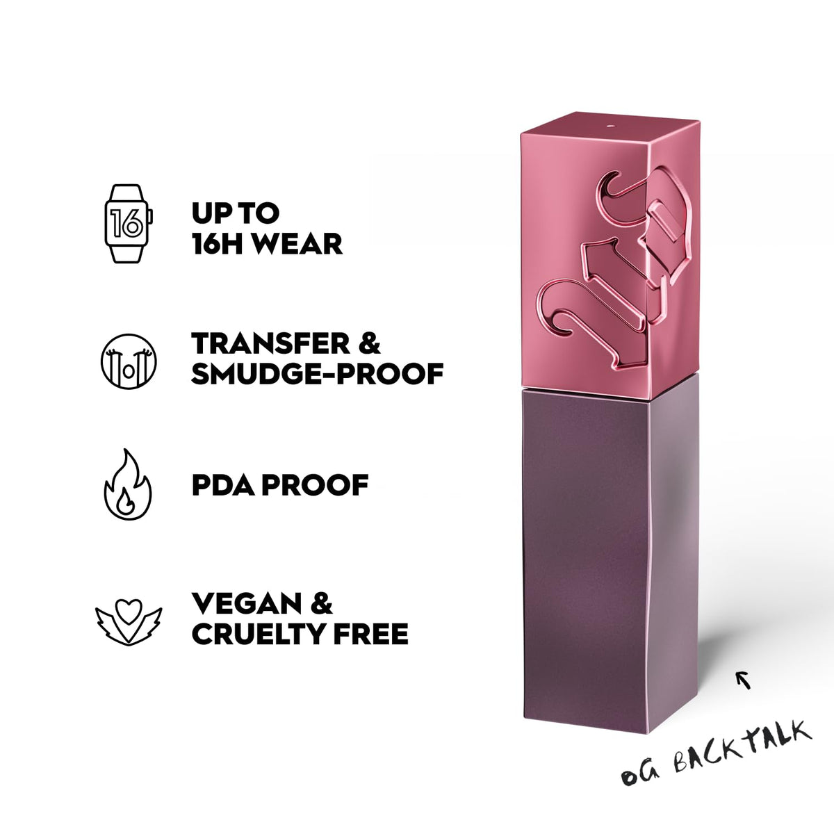 Urban Decay applicator detail displaying precise wand for clean application