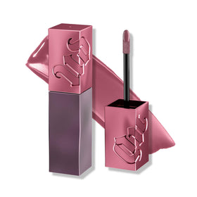 Urban Decay front packaging showing product and glossy finish benefit