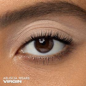 Urban Decay Virgin pan close-up showing satin surface and rich pigmentation benefit