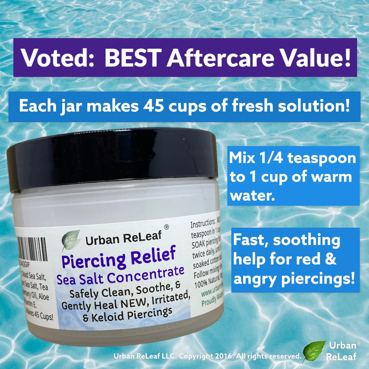 Urban ReLeaf close-up of salt texture showing mineral-rich concentrate clarity