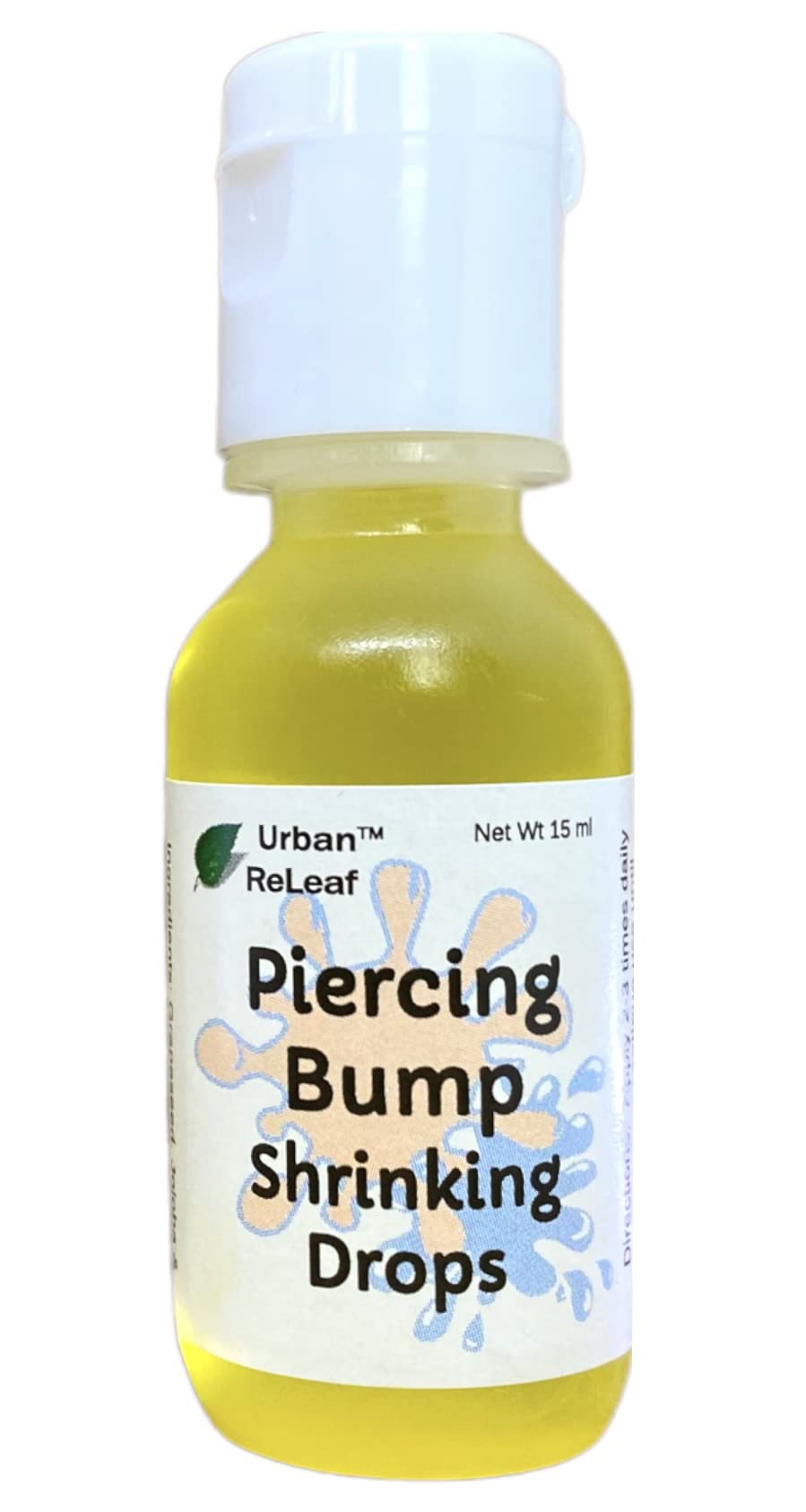 Urban ReLeaf front label showing product name and dropper for clear identification and trust
