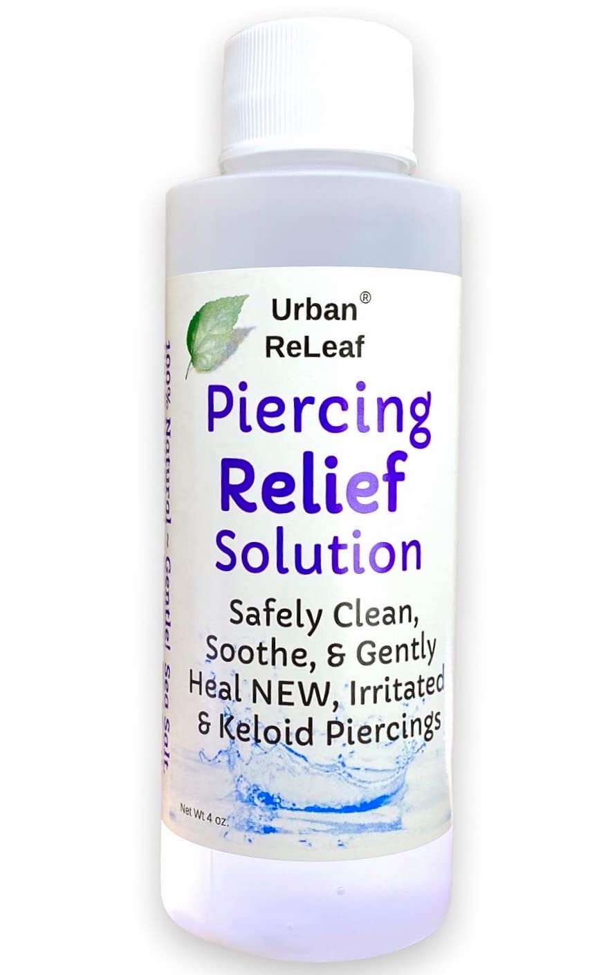 Urban ReLeaf front packaging showing 4 oz bottle and clear label benefit
