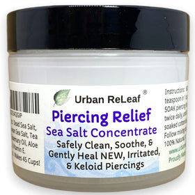 Urban ReLeaf tub front view showing product and clear benefit of concentrated aftercare