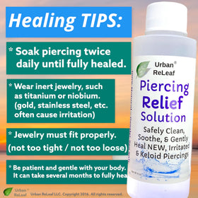 Urban ReLeaf ingredients display Dead Sea salt and botanical extracts benefits