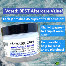 Urban ReLeaf 3 oz tub beside a coin to show compact size and value