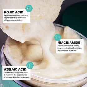 Urban Skin Rx cleansing bar close-up texture highlighting creamy lather benefit