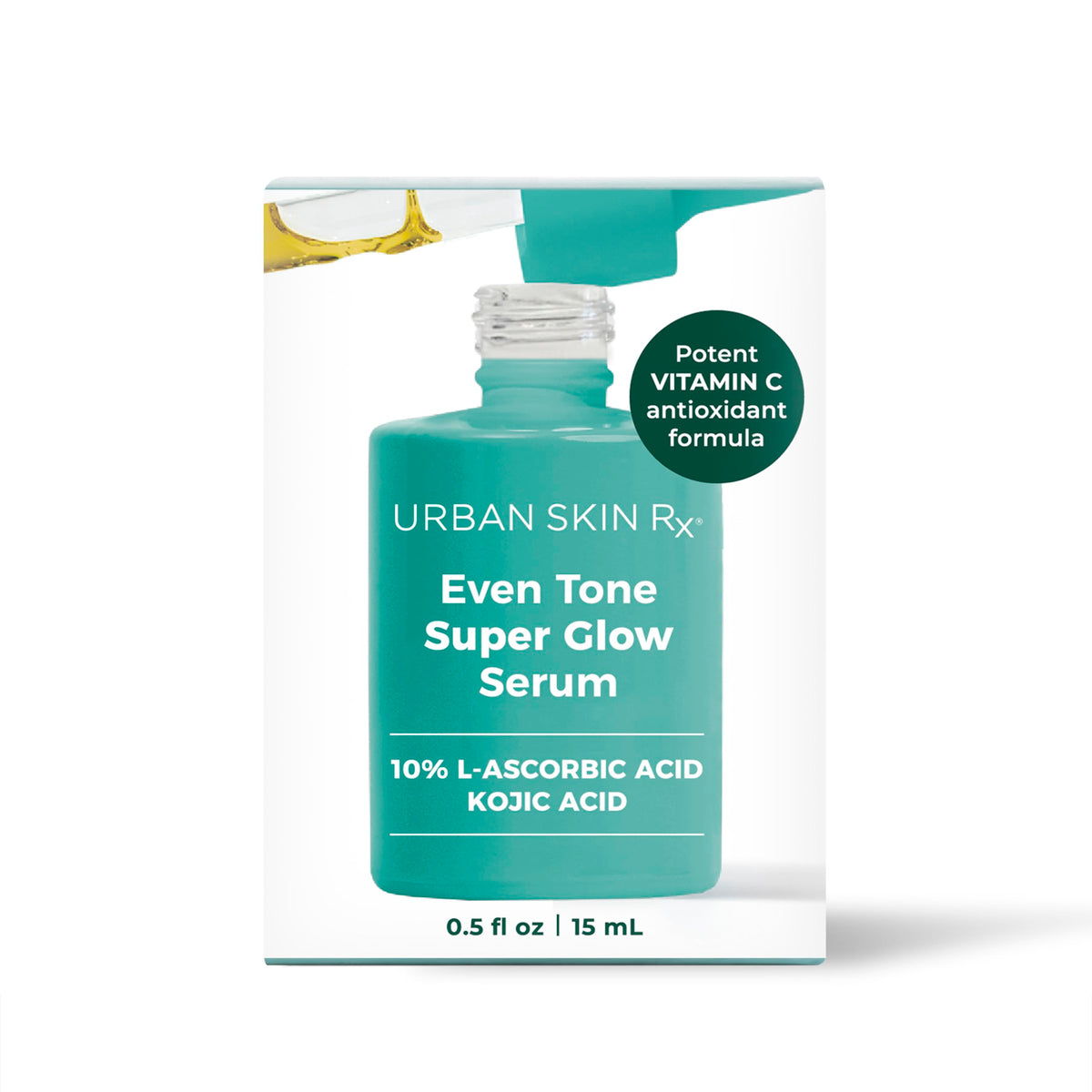 Urban Skin Rx boxed packaging angled to show professional clinical design