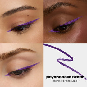 URBAN DECAY close-up pencil tip highlighting smooth application benefit