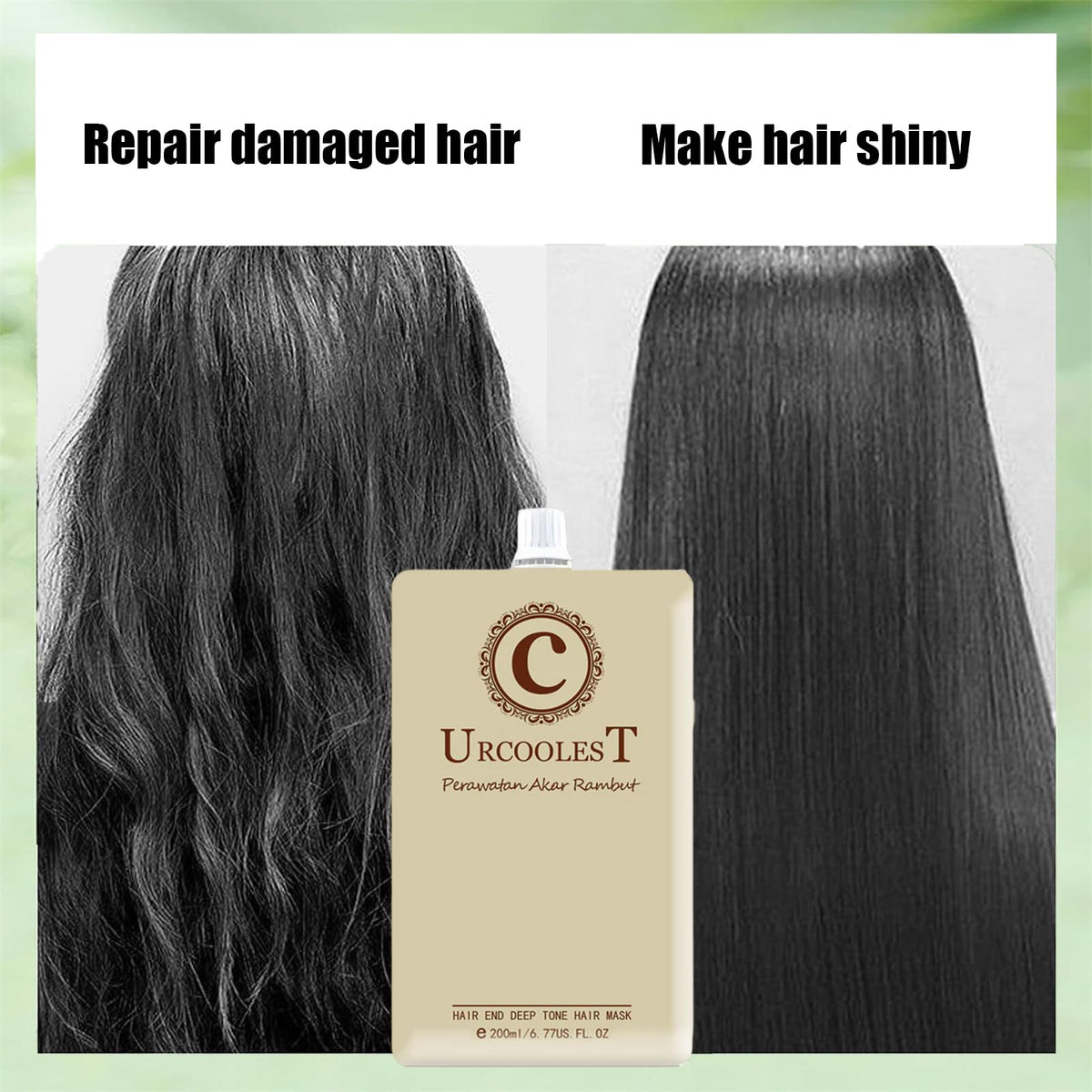 URCOOLEST packaging label close-up highlighting usage and active benefits