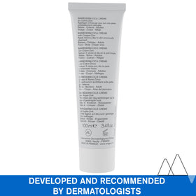 Uriage cream on bathroom shelf lifestyle scene promoting daily care