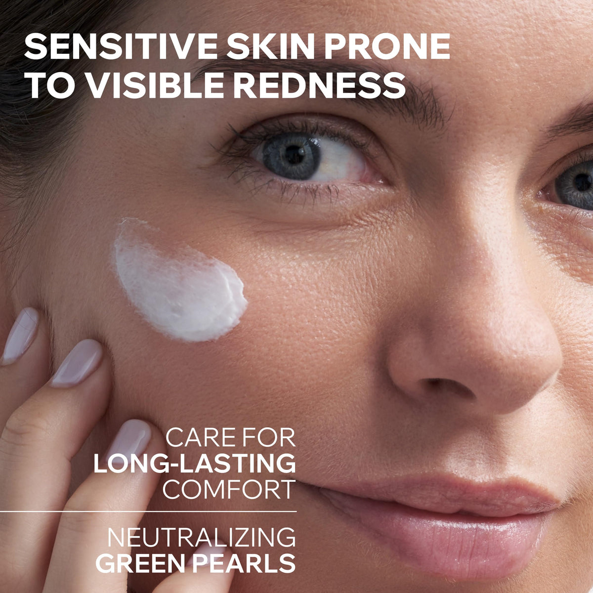 Uriage Roséliane neutralizing green pearls detail reducing visible redness