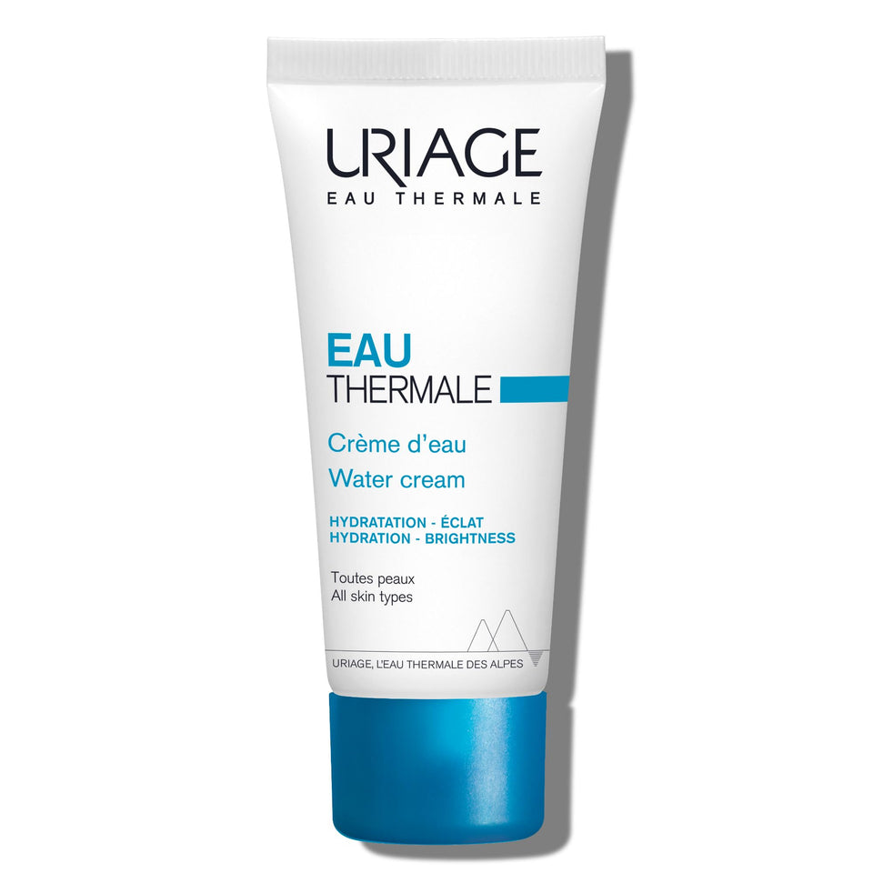 Uriage front packaging showing jar and label, clear product identity and benefit