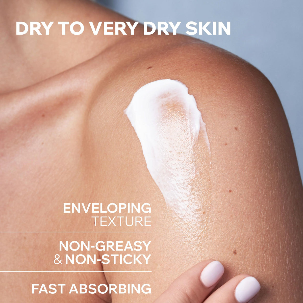 Uriage Xemose being applied on forearm for instant soothing relief