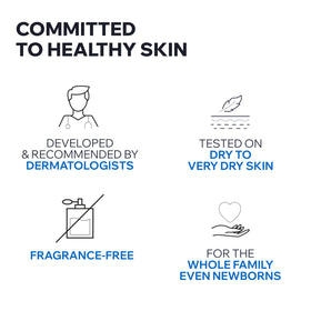 Uriage Xemose ingredients scene with shea and ceramides showing deep nourishment benefit