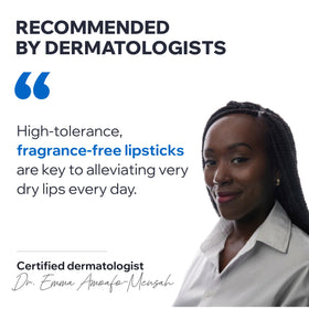 Uriage Xémose packaging label detail showing dermatologist-developed formula