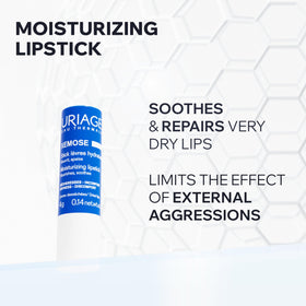 Uriage Xémose close-up texture of balm demonstrating smooth non-greasy finish