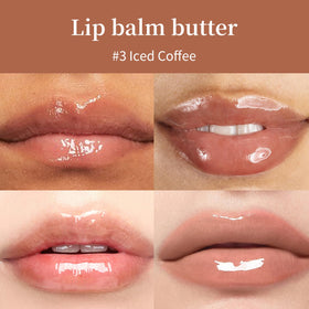 URQT balm being applied to lips for instant hydration and soft shine