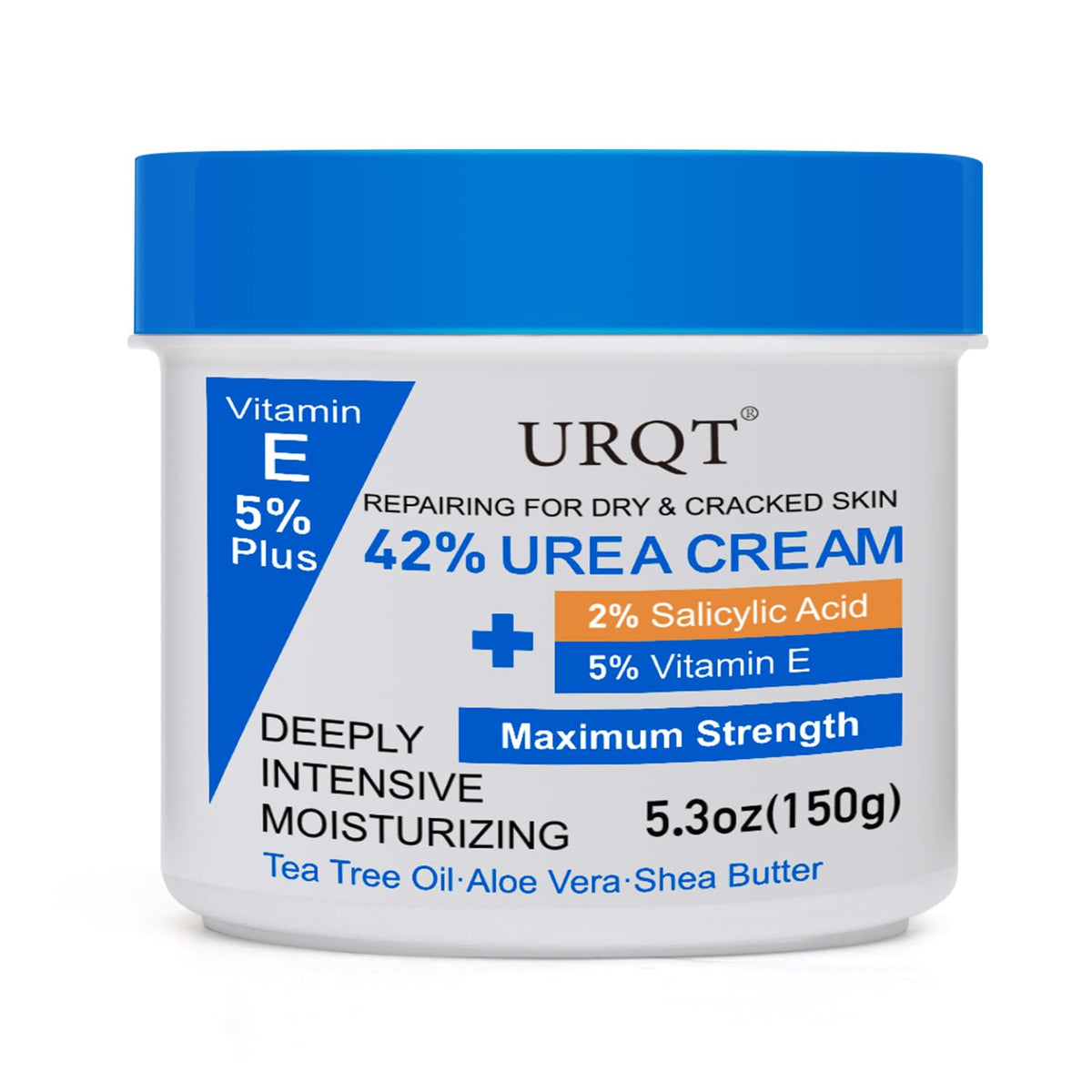 URQT close-up cream texture highlighting deep hydration benefit