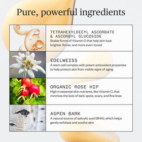 Ursa Major bottle label detail highlighting clean ingredients benefit