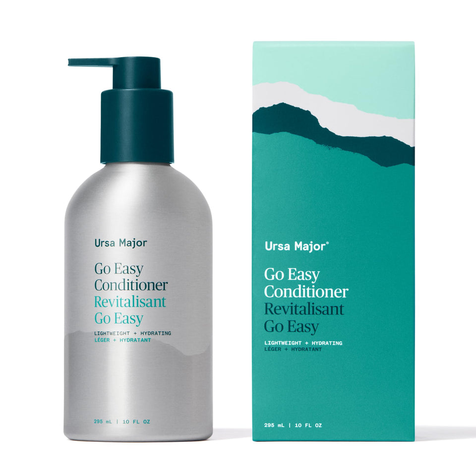 Ursa Major front bottle view showing clean design and size benefit
