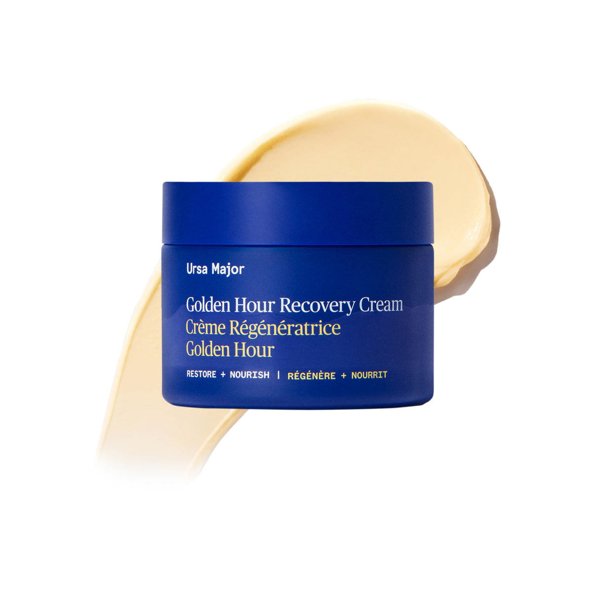 Ursa Major front jar showing clean packaging and quick-absorbing benefit