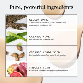 Ursa Major botanical ingredients flatlay highlighting natural soothing benefits