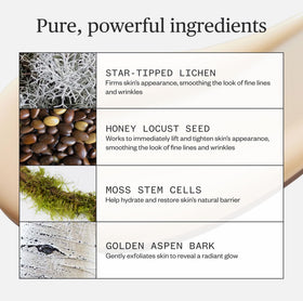 Ursa Major serum droplet texture illustrating cream-to-oil transformation and hydration