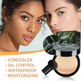 Ursoulney before and after coverage comparison hiding blemishes effectively