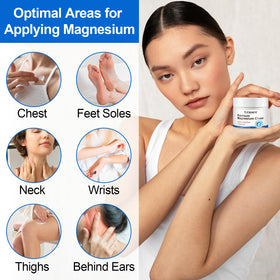 Uruses application on leg demonstrating easy massage and fast absorption benefit
