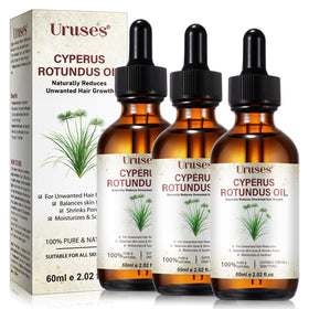 Uruses 3-pack front packaging shows bottles and benefits