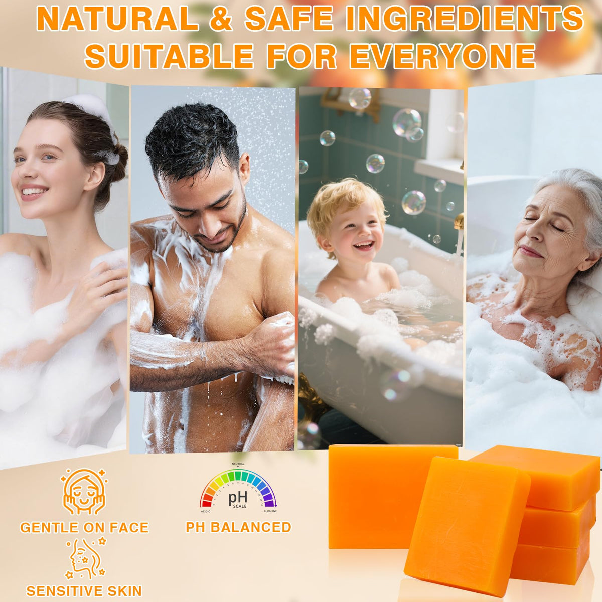 URZTUL soap in travel pouch, easy to carry for trips and outdoor use