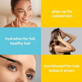 Us Naturals bottle staged in bathroom for daily routine and clean-beauty lifestyle benefit