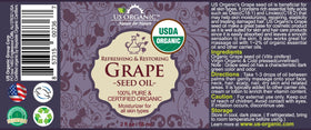 US Organic oil texture close-up highlighting lightweight absorbency benefit