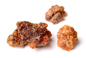 US Organic myrrh oil being poured showing pure, undiluted texture benefit