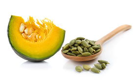 US Organic ingredient label with Cucurbita pepo emphasizing single-ingredient purity