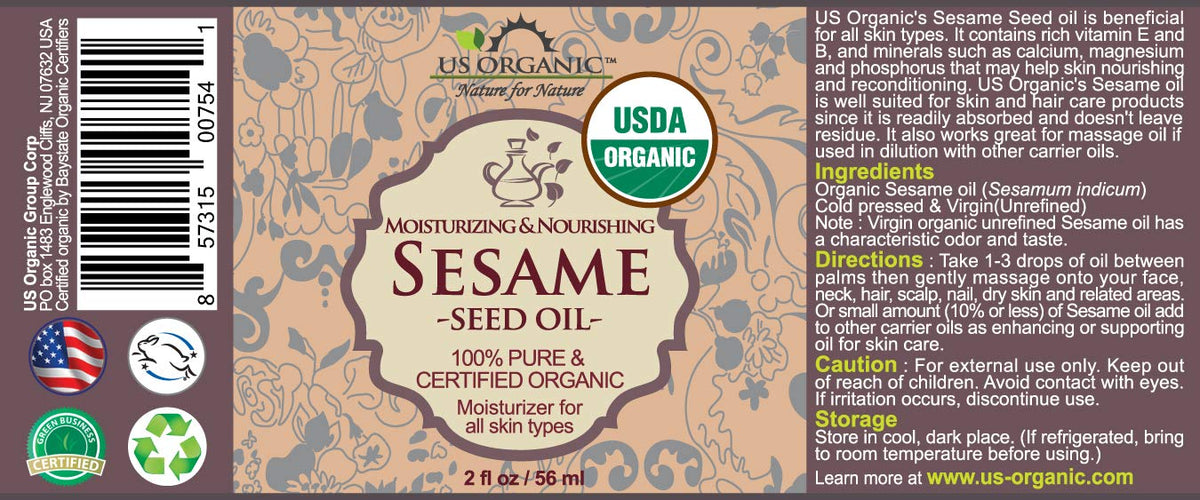 US Organic amber bottle close-up protecting oil from light for freshness