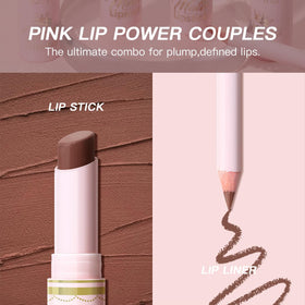 USHAS matte lipstick tip texture demonstrating smooth, even pigment